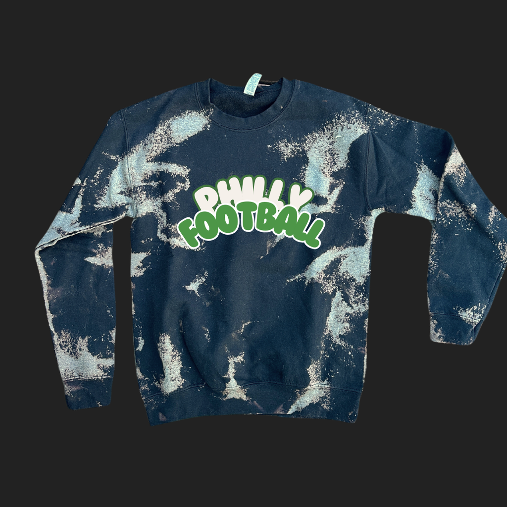 Philly Football Puff Crewneck