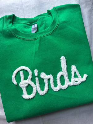 Birds Yarn Crewneck