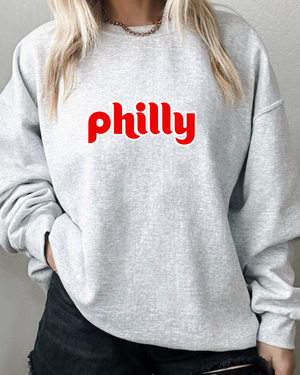 Philly Ash Grey Sweatshirt