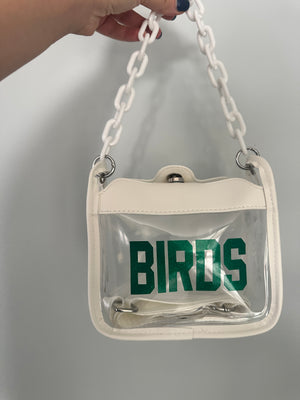 BIRDS BAG - white